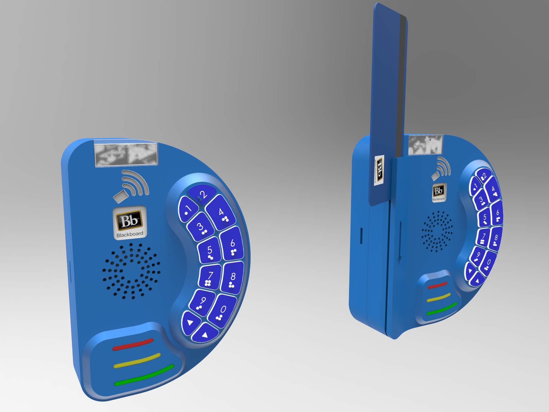 Door Access刷卡门禁锁模型3D图纸 Solidworks设计 附IGS STEP